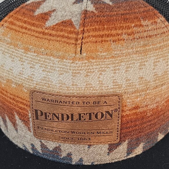Pendleton Trucker Snapback Wool Cap Hike Fish Adult Fit New with Tags - Picture 4 of 4
